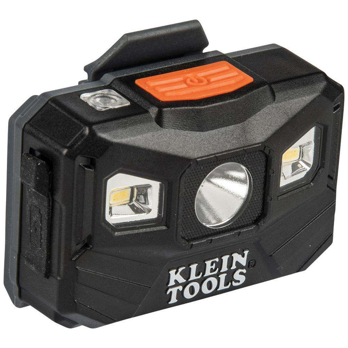 Klein Tools 56048 Rechargeable Headlamp with Fabric Strap, 400 Lumens, All-Day Runtime - Edmondson Supply