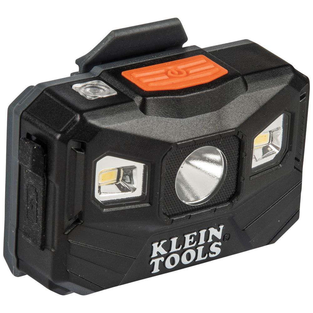 Klein Tools 60347 Hard Hat, Premium KARBN™ Pattern, Vented Full Brim, Class C, Lamp - Edmonson Supply