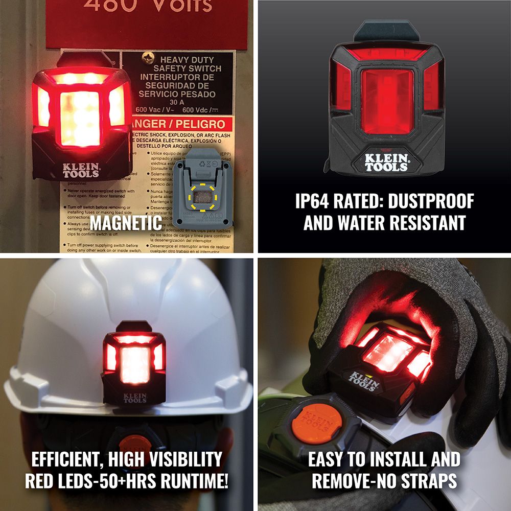 Klein Tools 56063 Rechargeable Safety Lamp with Magnet - Edmondson Supply