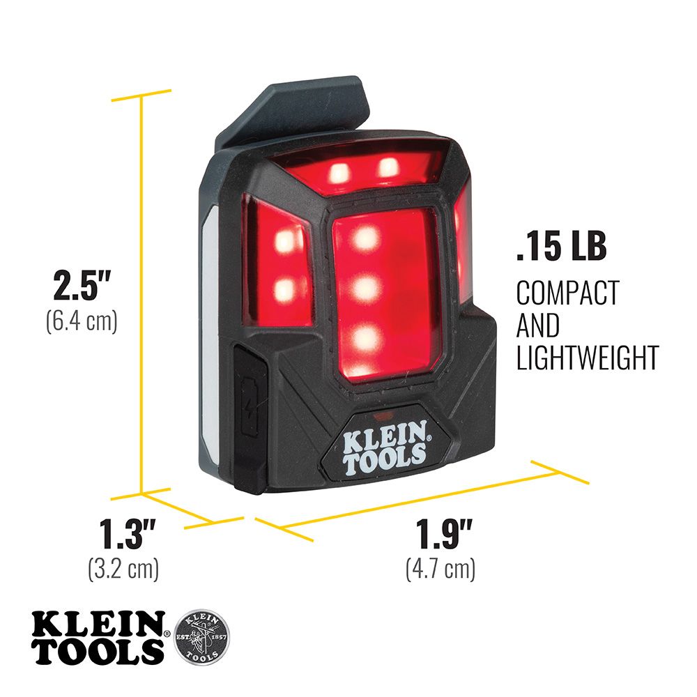 Klein Tools 56063 Rechargeable Safety Lamp with Magnet - Edmondson Supply
