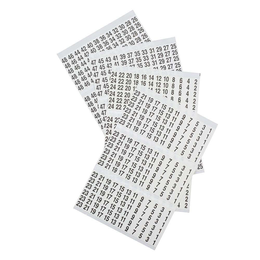 Klein Tools 56250 Wire Marker Book, 1-48 - Edmondson Supply