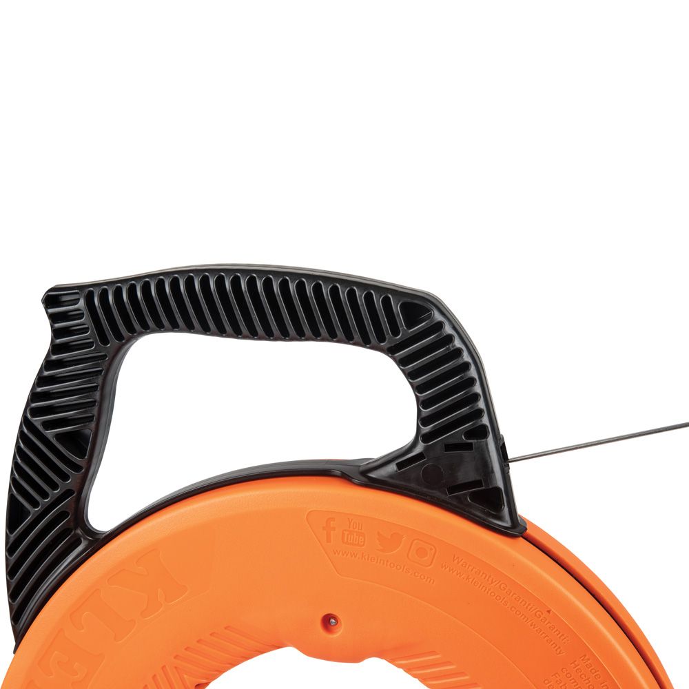 Klein Tools 56341 Stainless Steel Fish Tape, 1/8-Inch x 240-Foot - Edmondson Supply