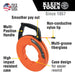 Klein Tools 56382 Multi-Groove Fiberglass Fish Tape with Nylon Tip, 50-Foot - Edmondson Supply