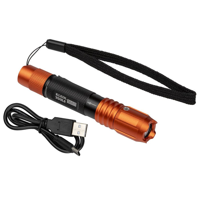Klein Tools 56411 Rechargeable Waterproof LED Pocket Light with Lanyard