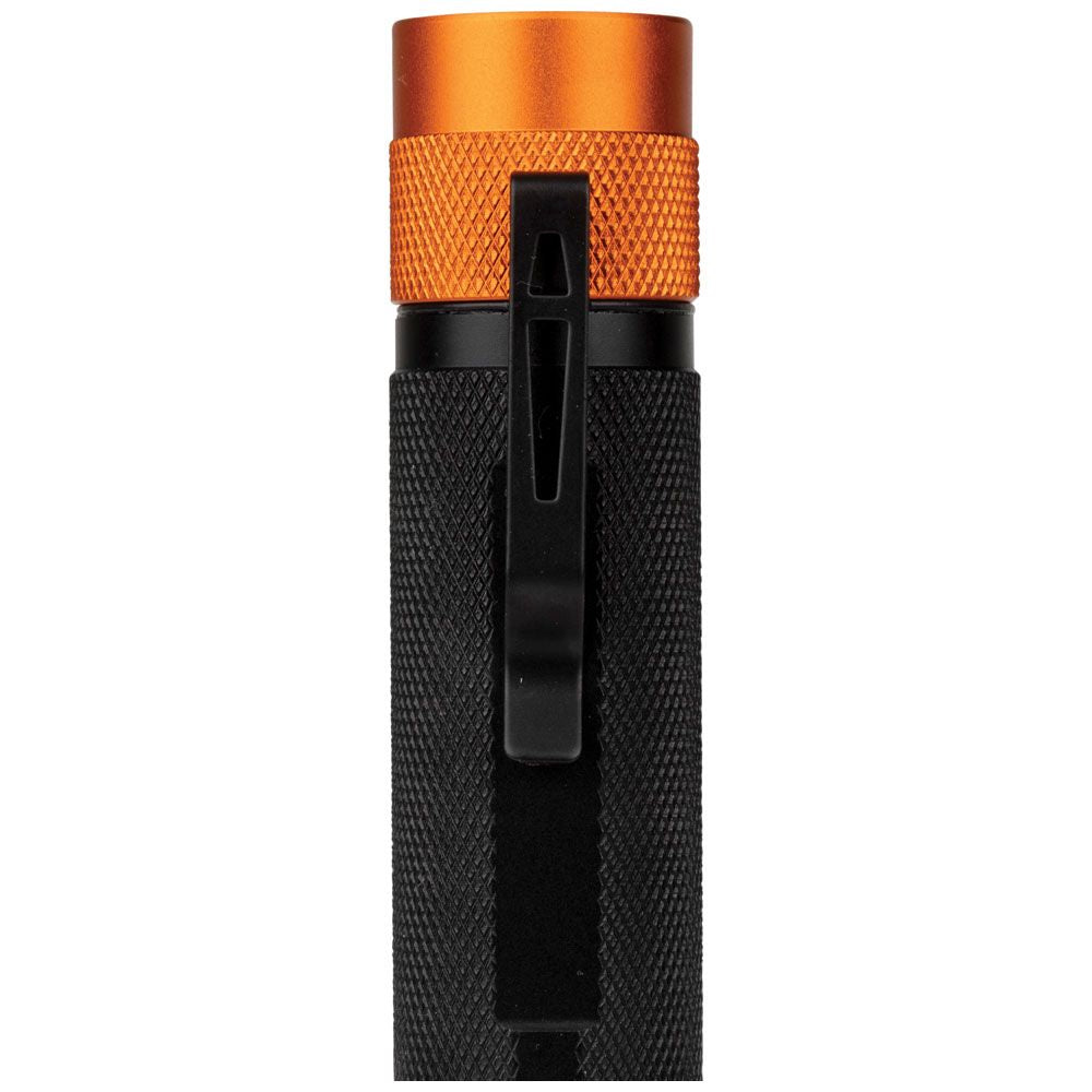Klein Tools 56413 Rechargeable 2-Color LED Flashlight with Holster - Edmondson Supply