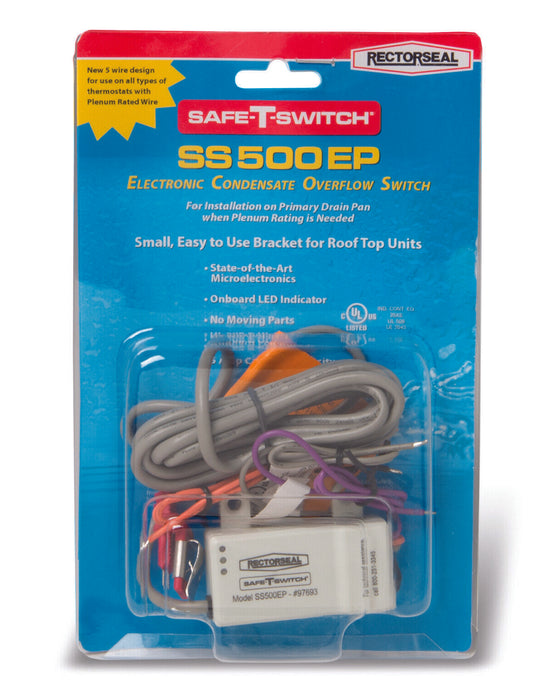 RectorSeal SS500EP Safe-T-Switch Condensate Overflow Shut-Off Switch - Edmondson Supply