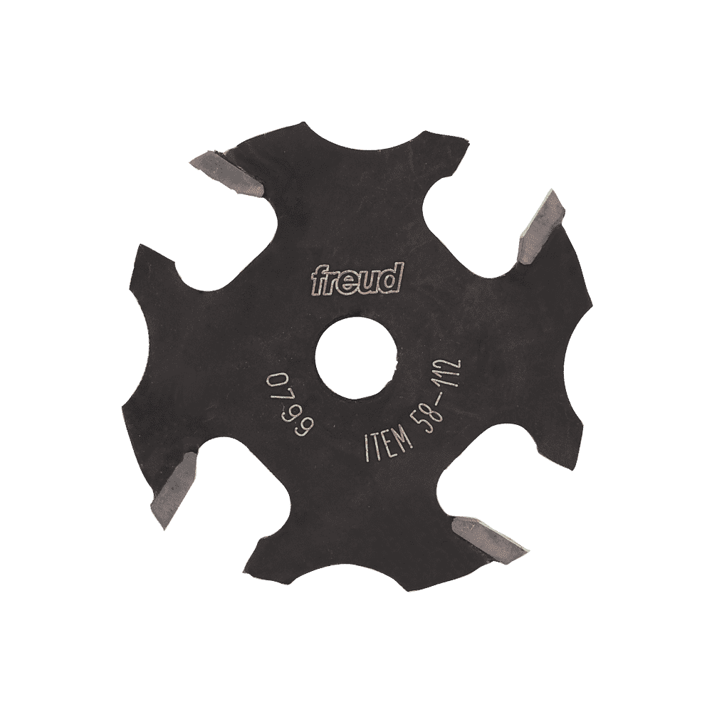Freud 58-112 1/4" Slot Four Wing Slotting Cutter - Edmondson Supply