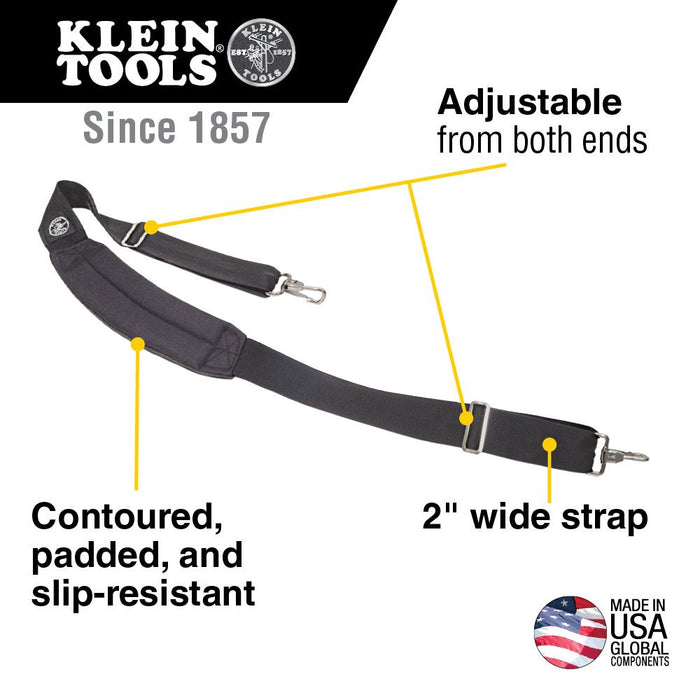 Klein Tools 58889 Padded Adjustable Shoulder Strap