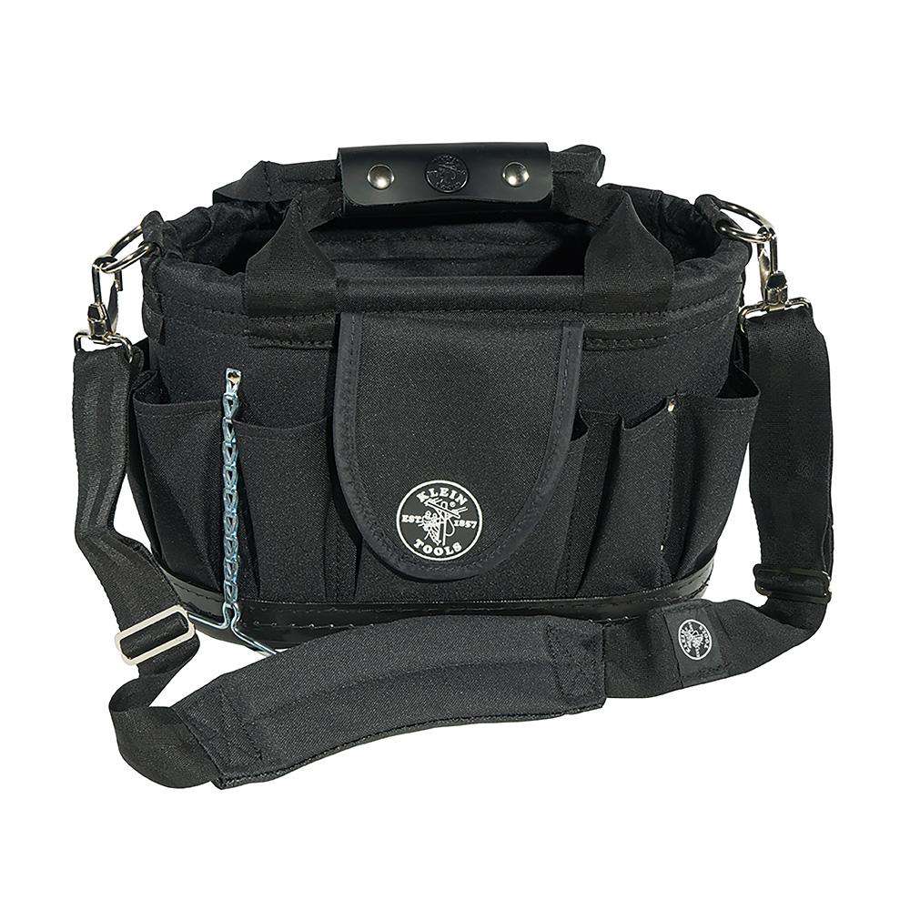 Klein Tools 58890 17 Pocket Tool Tote with Shoulder Strap - Edmondson Supply