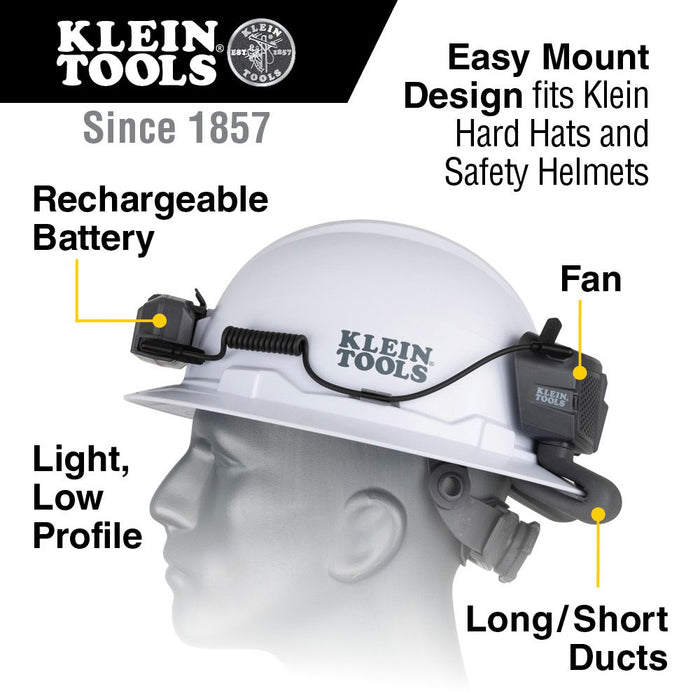 Klein Tools 29025 Modular Battery for Klein Tools Cat. No. 60155 Hard Hat Cooling Fan