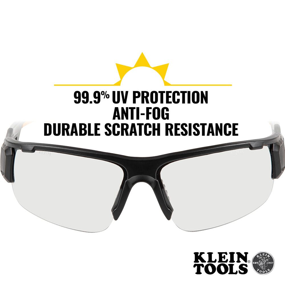 Klein Tools 60536 Professional Safety Glasses, Indoor/Outdoor Lens - Edmondson Supply