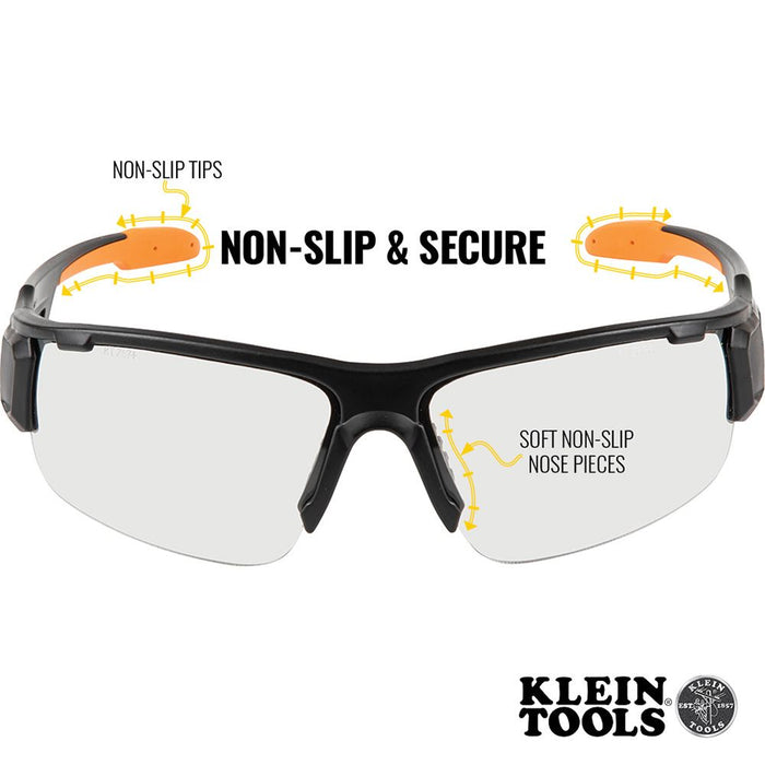 Klein Tools 60536 Professional Safety Glasses, Indoor/Outdoor Lens