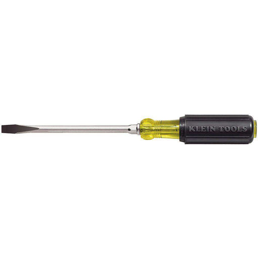 Klein Tools 602-4 1/4-Inch Keystone Screwdriver, 4-Inch Round Shank - Edmondson Supply