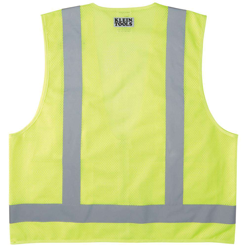 Klein Tools 60269 Safety Vest, High-Visibility Reflective Vest, M/L - Edmondson Supply