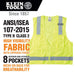 Klein Tools 60269 Safety Vest, High-Visibility Reflective Vest, M/L - Edmondson Supply