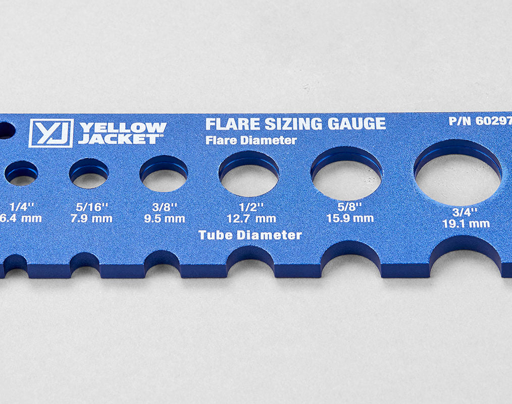Yellow Jacket 60297 Flare Sizing Gauge - Edmondson Supply
