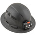 Klein Tools 60347 Hard Hat, Premium KARBN™ Pattern, Vented Full Brim, Class C, Lamp - Edmonson Supply