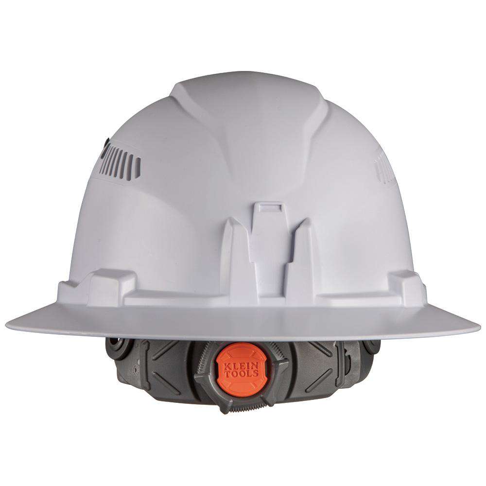 Klein Tools 60407 Hard Hat, Vented, Full Brim with Headlamp - Edmondson Supply