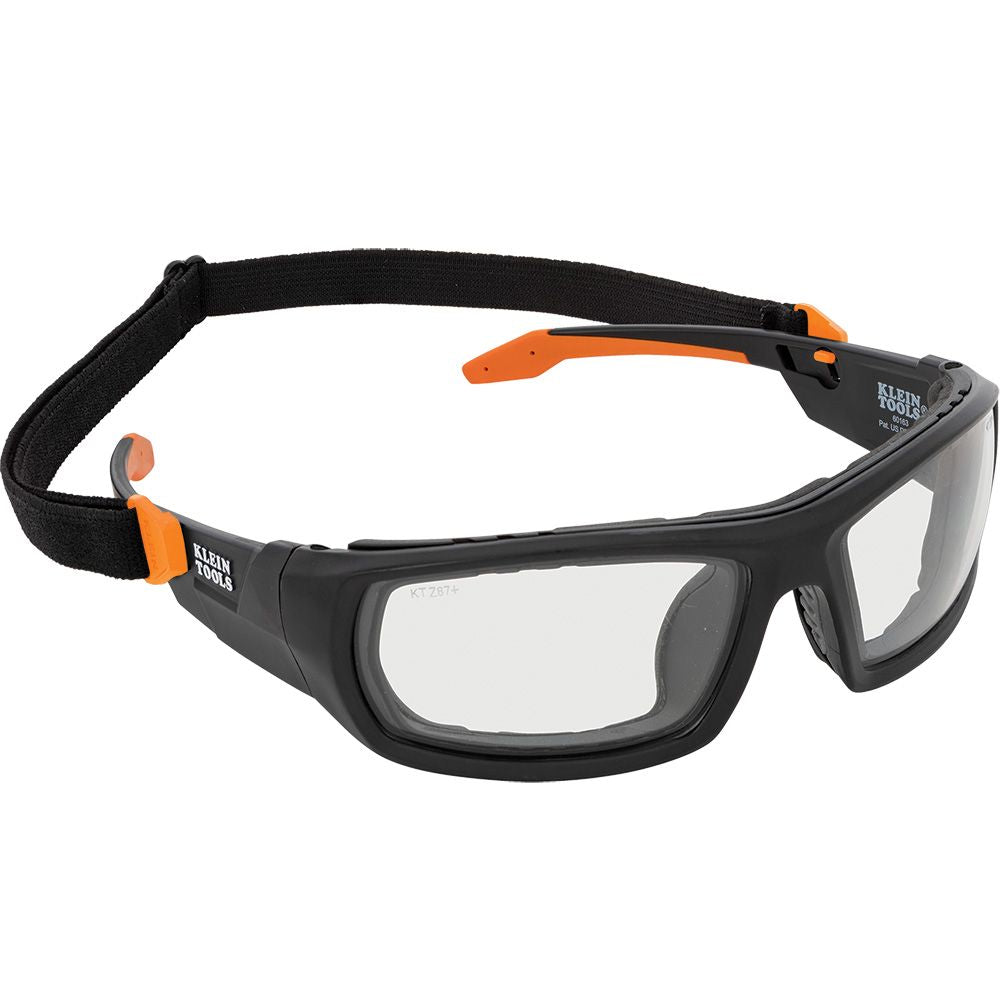 Klein Tools 60470 Professional Full-Frame Gasket Safety Glasses, Clear Lens - Edmondson Supply