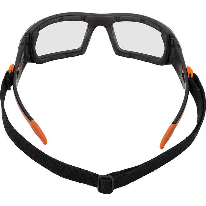 Klein Tools 60538 Professional Full-Frame Gasket Safety Glasses, Indoor/Outdoor Lens