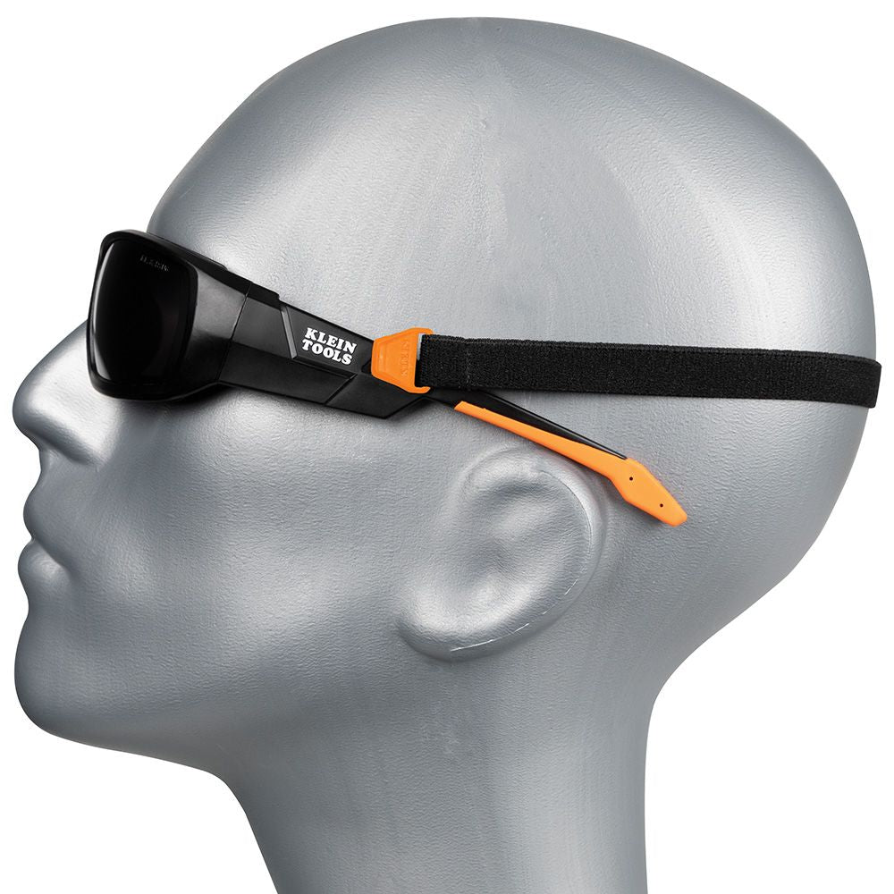 Klein Tools 60471 Professional Full-Frame Gasket Safety Glasses, Gray Lens - Edmondson Supply