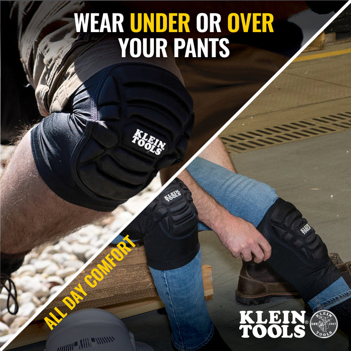 Klein Tools 60614 Lightweight Knee Pad Sleeves, S/M - Edmondson Supply