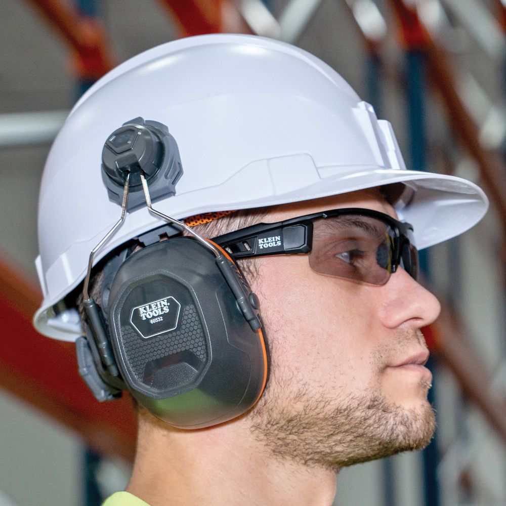 Klein Tools 60532 Hard Hat Earmuffs for Cap Style and Safety Helmets - Edmondson Supply