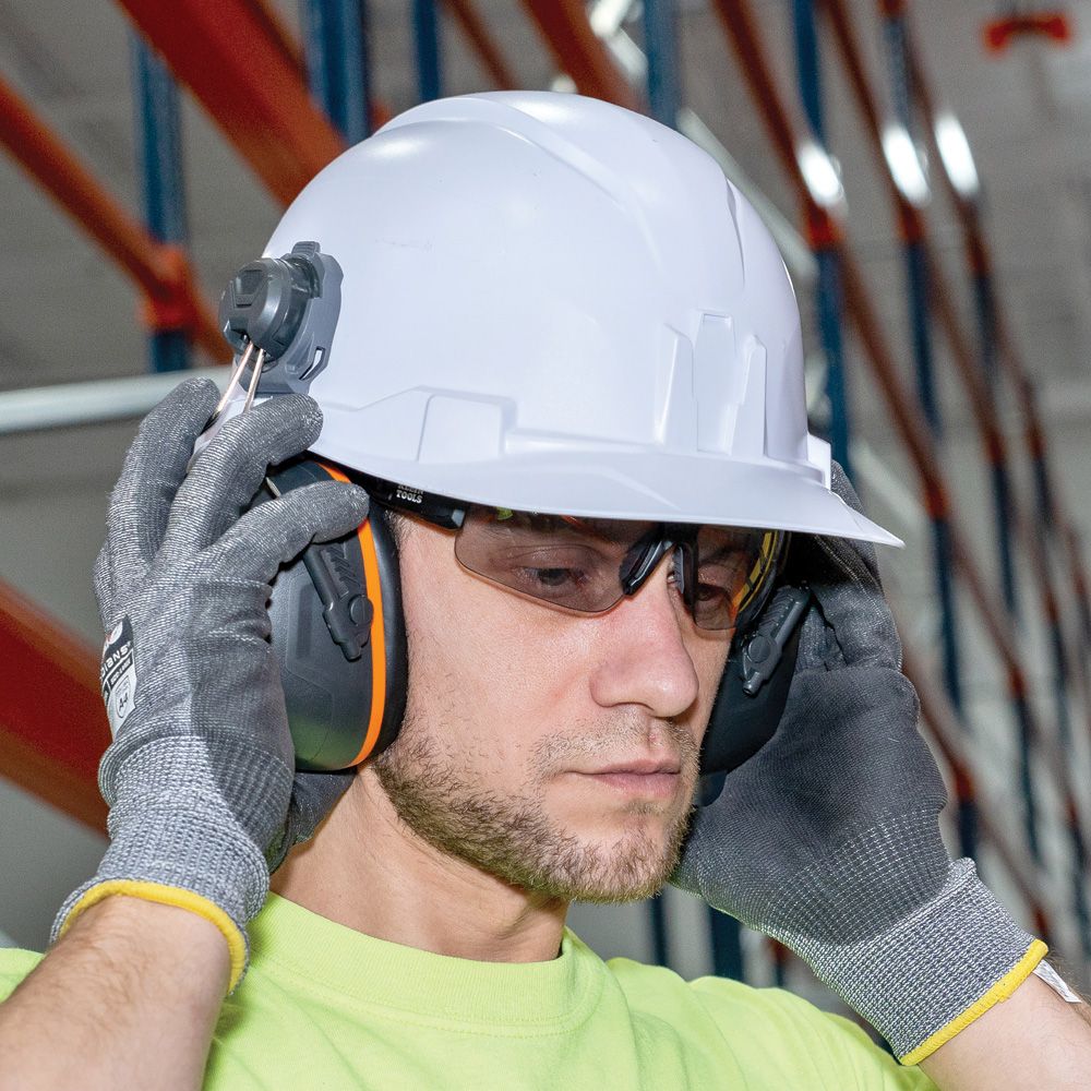 Klein Tools 60532 Hard Hat Earmuffs for Cap Style and Safety Helmets - Edmondson Supply
