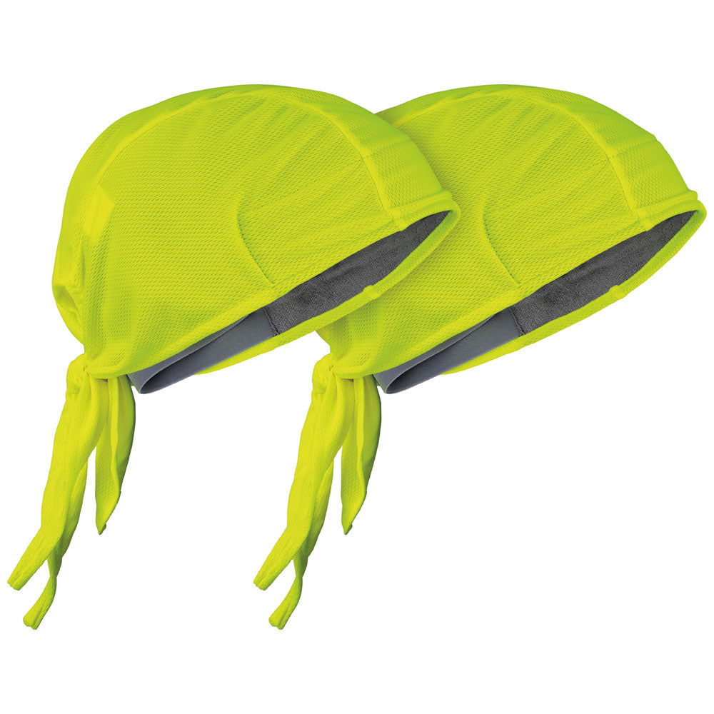 Klein Tools 60546 Cooling Do Rag, High-Visibility Yellow, 2-Pack - Edmondson Supply