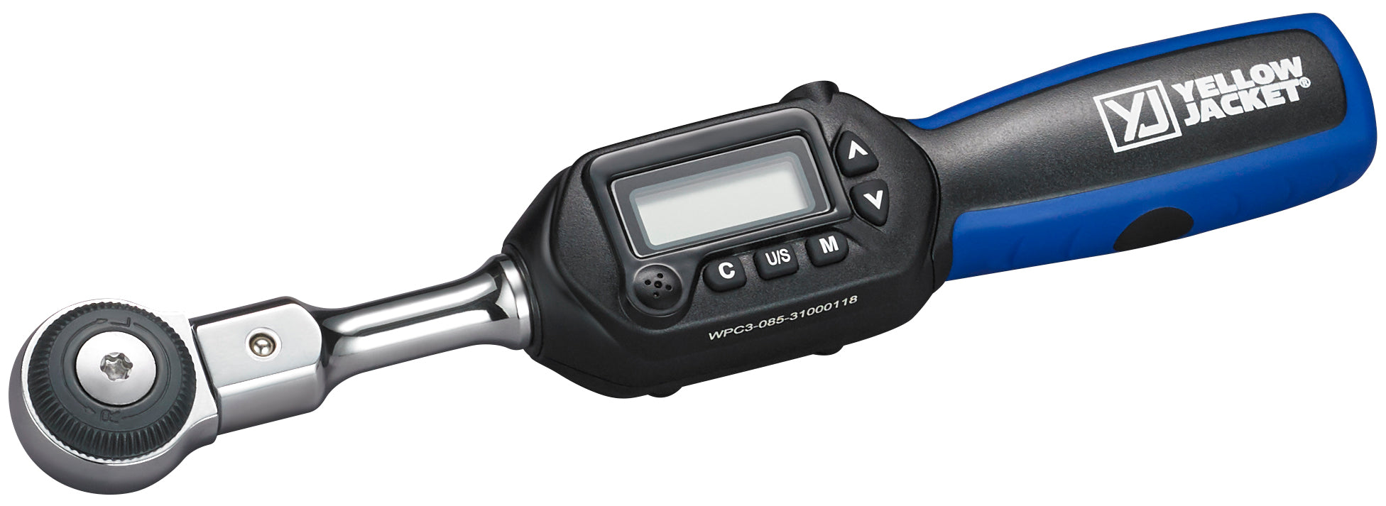 Yellow Jacket 60624 Digital Adjustable Torque Wrench w/Ratchet Head - Edmondson Supply
