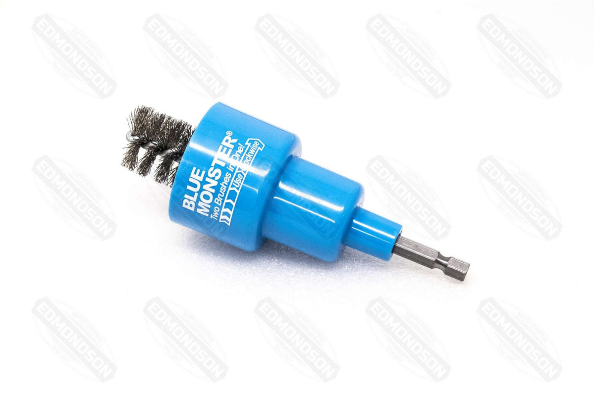 Blue Monster Power Deuce Hand & Power Brush — 62821 | Edmondson Supply