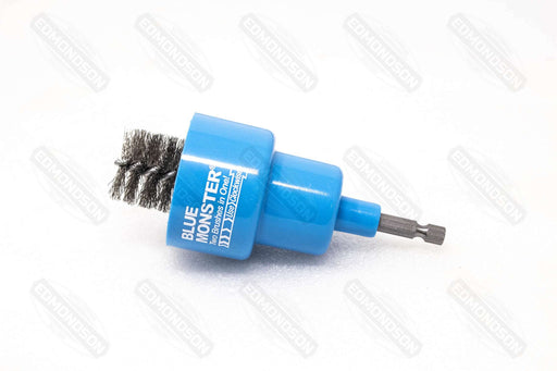 Blue Monster 62841 Power Deuce Hand and Power Tube Cleaning Brush, 1" I.D. - Edmondson Supply