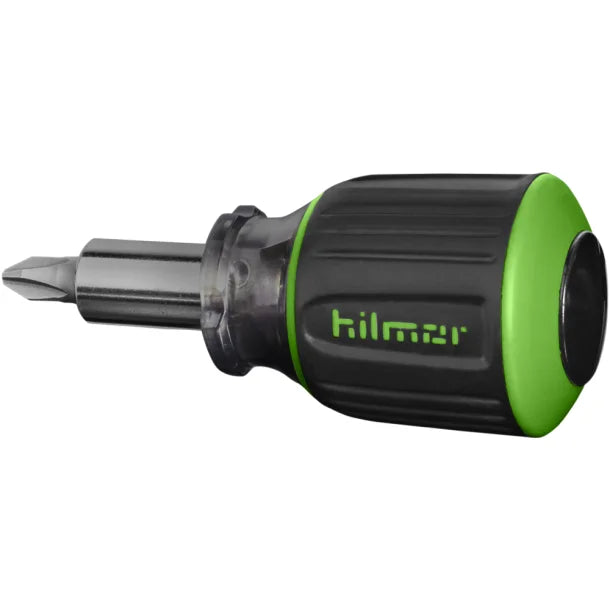 Hilmor 1891351 MTS 6-in-1 Stubby Multi-Tool Screw/Nut Driver - Edmondson Supply