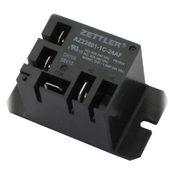 Packard PR1931 40 Amp Miniature Power Relay, SPDT 24 VAC Coil, Nordyne Direct Replacement - Edmondson Supply