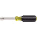 Klein Tools 630-7/16 7/16-Inch Hollow Nut Driver, 3-Inch, Cushion-Grip - Edmondson Supply