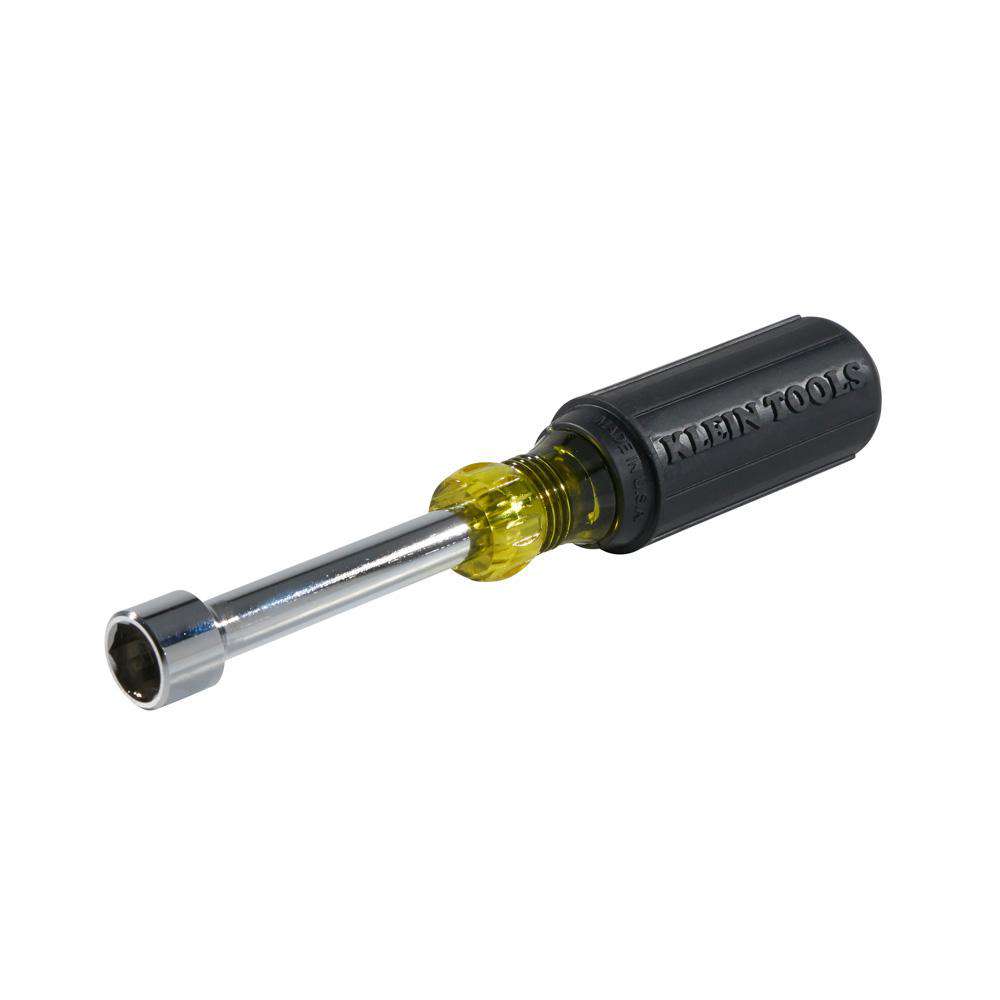 Klein Tools 630-1/2 1/2-Inch Nut Driver, 3-Inch Shaft, Cushion-Grip - Edmondson Supply
