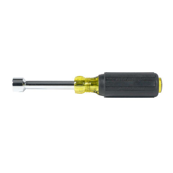 Klein Tools 630-1/2 1/2-Inch Nut Driver, 3-Inch Shaft, Cushion-Grip - Edmondson Supply