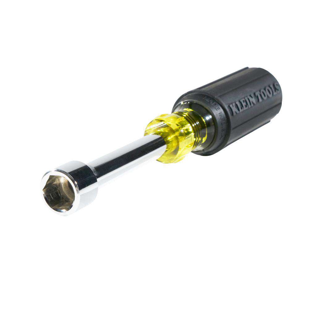 Klein Tools 630-1/2 1/2-Inch Nut Driver, 3-Inch Shaft, Cushion-Grip - Edmondson Supply