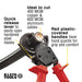 Klein Tools 63060 Ratcheting Cable Cutter - Edmondson Supply