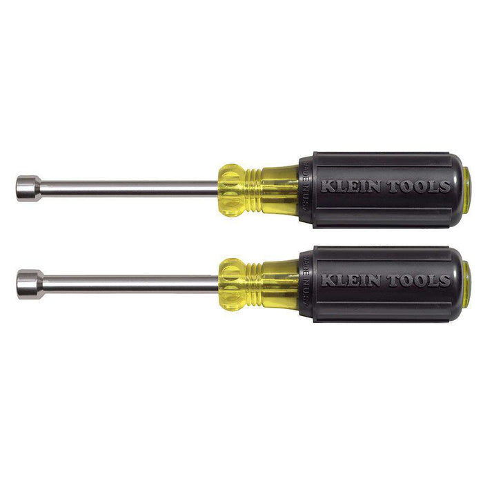 Klein Tools 630M Magnetic Nut Driver Set 3-Inch Shafts 2-Piece - Edmondson Supply
