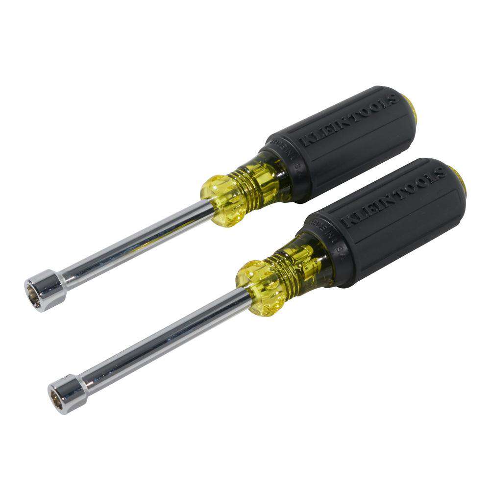 Klein Tools 630M Magnetic Nut Driver Set 3-Inch Shafts 2-Piece - Edmondson Supply