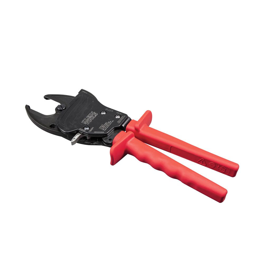 Klein Tools 63711 Open Jaw Ratcheting Cable Cutter - EDMONDSON SUPPLY