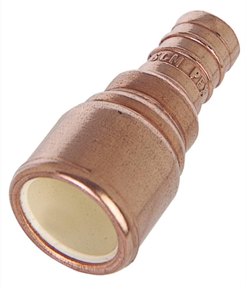 Sioux Chief 645XC2 PowerPEX® MetalHead™ 1/2" PEX x 1/2" CPVC Straight Adapter, Lead Free - Edmondson Supply
