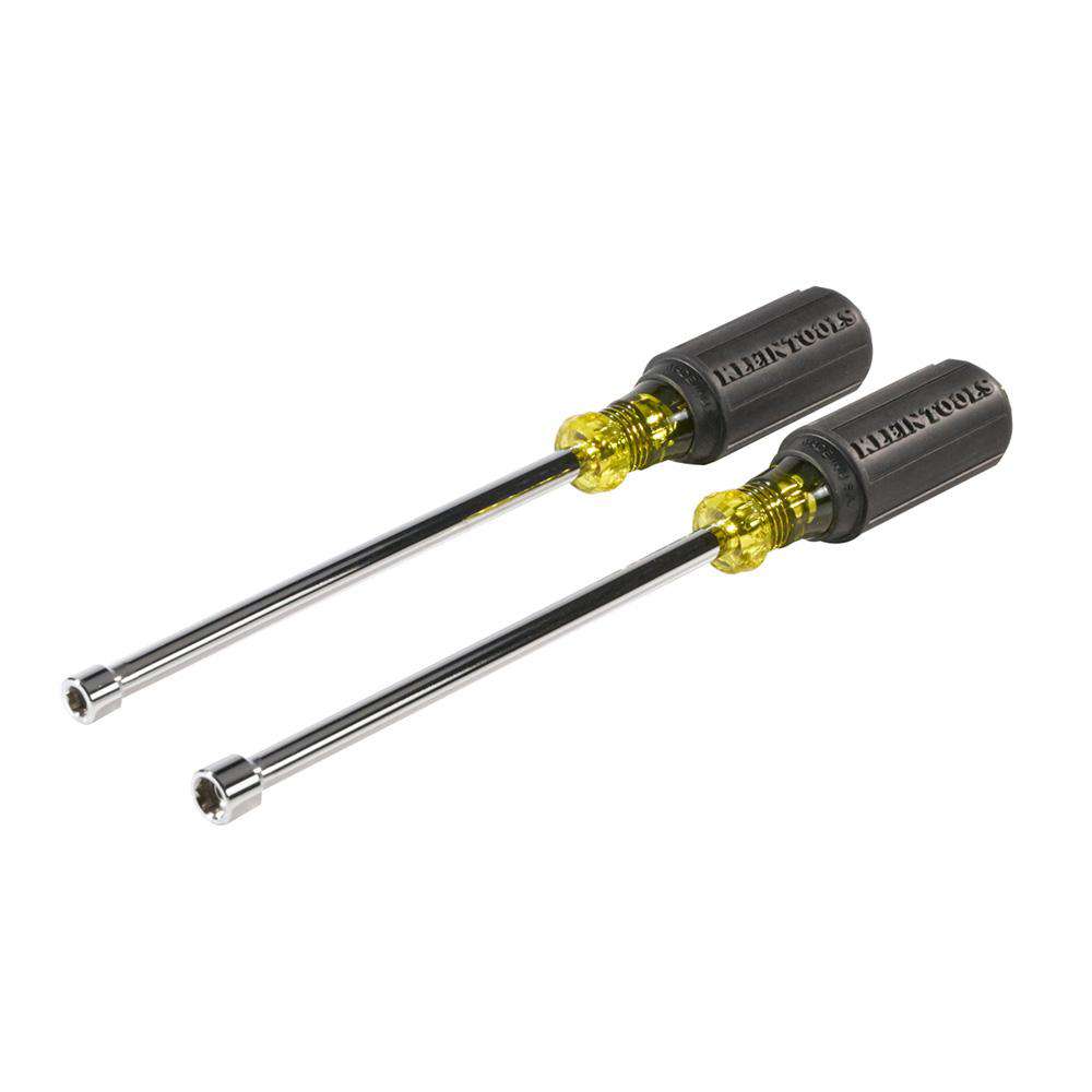 Klein Tools 646M Magnetic Nut Driver Set, 6-Inch Shafts, 2-Piece - Edmondson Supply