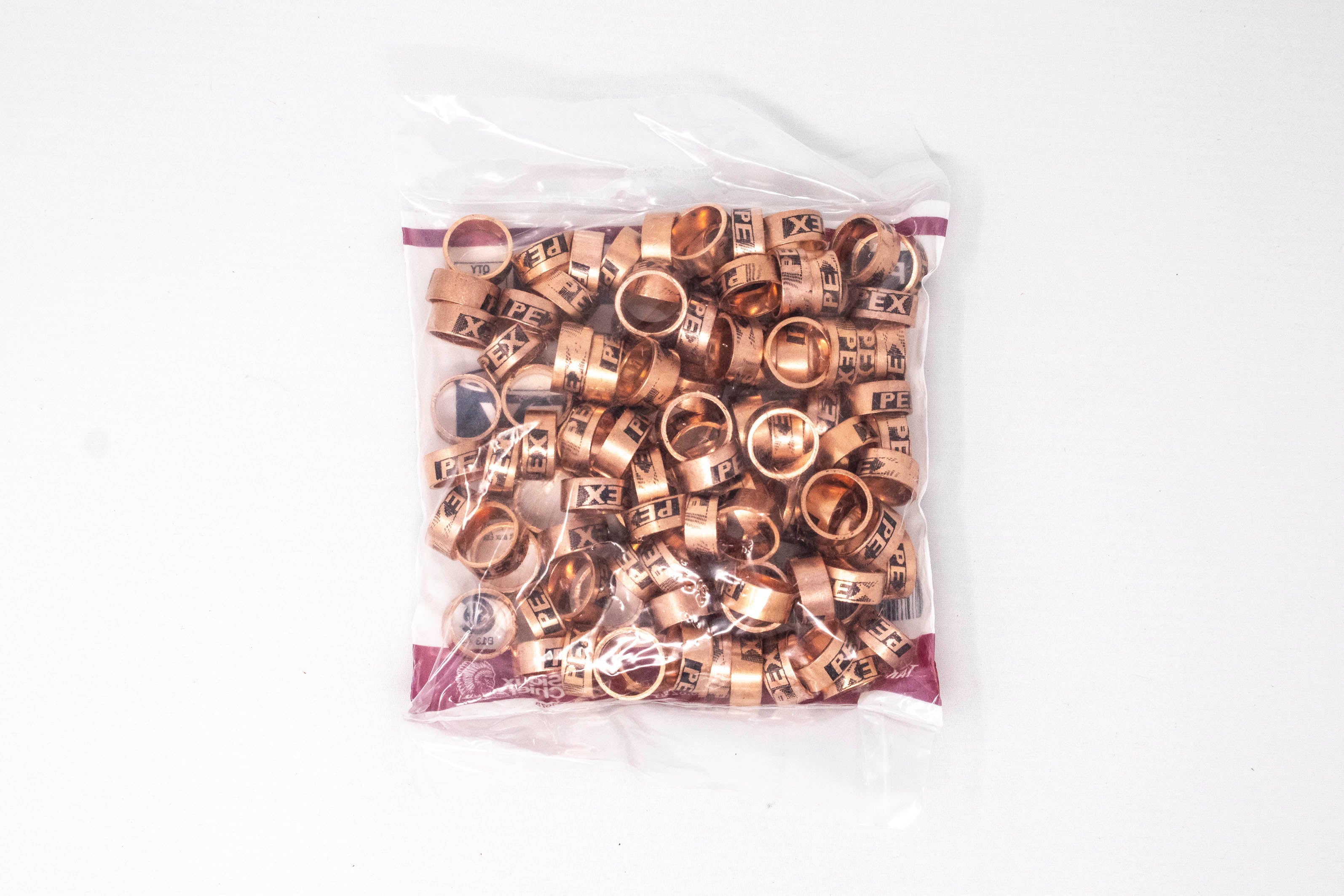 Sioux Chief 649X2 1/2" PEX Copper Crimp Ring (Bag of 100) - Edmondson Supply