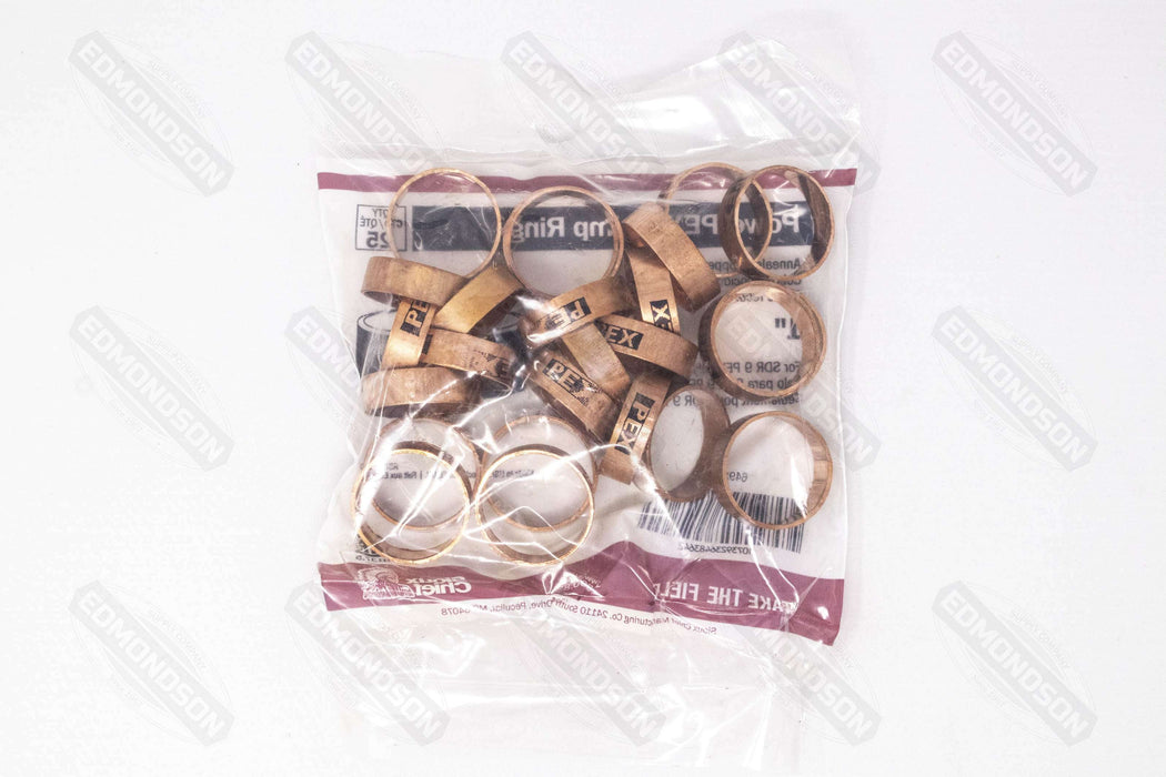 Sioux Chief 649X4 1" PEX Copper Crimp Ring (Bag of 25) - Edmondson Supply