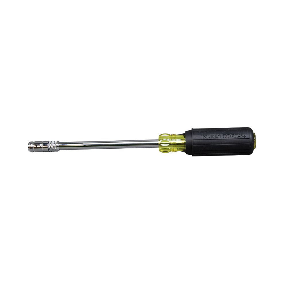 Klein Tools 65129 2-in-1 Nut Driver, Hex Head Slide Drive™, 6-Inch - Edmondson Supply