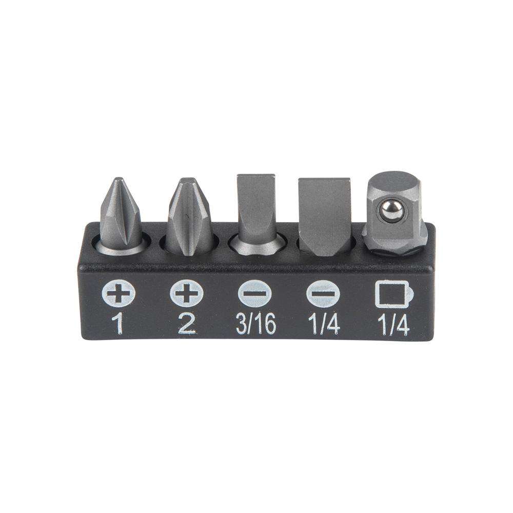 Klein Tools 65200 Slim-Profile Mini Ratchet Set, 5-Piece - Edmondson Supply