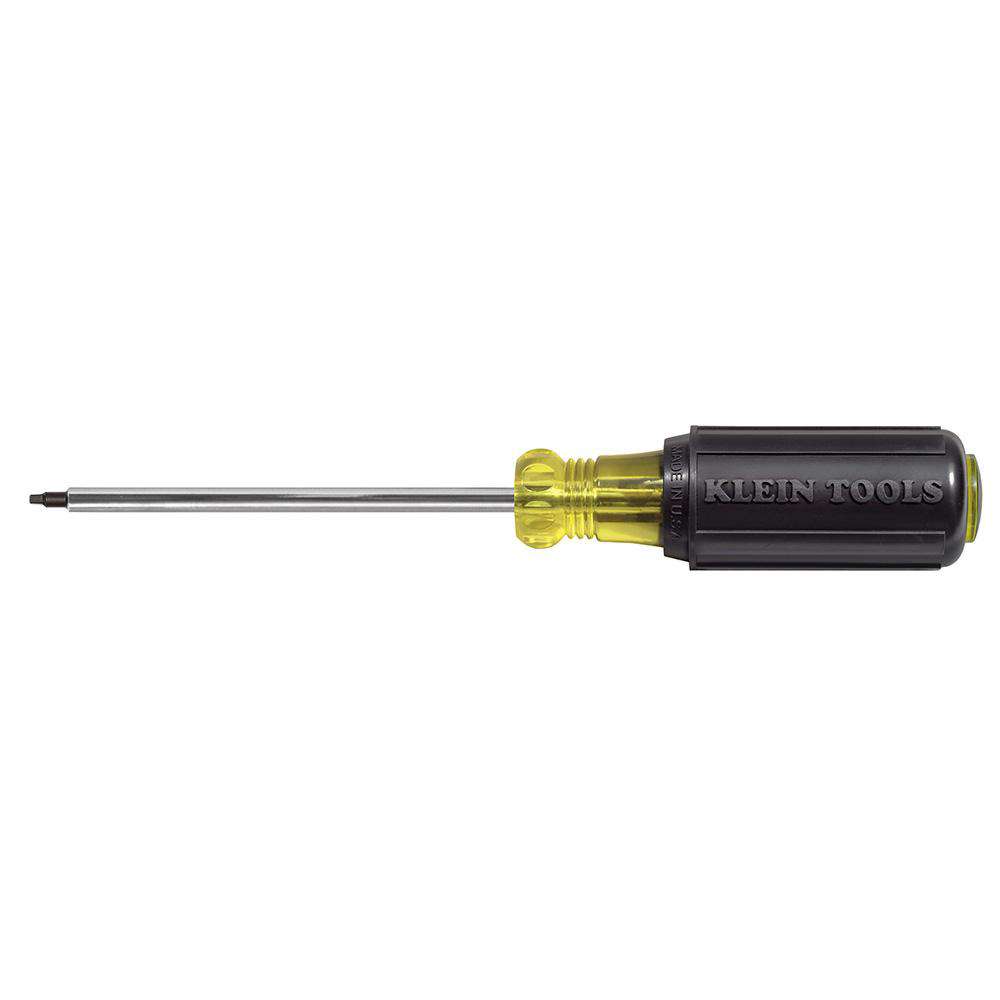 Klein Tools 662 #2 Square Screwdriver with 4-Inch Round Shank - Edmondson Supply