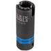 Klein Tools 66031 3-in-1 Slotted Impact Socket, 12-Point, 3/4 and 9/16-Inch - Edmondson Supply